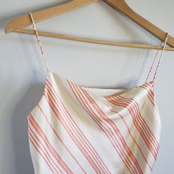 Banana Republic Striped Silk Cami Sm Y2K - Picture 2 of 8